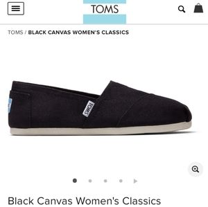 Tom's classic canvas flat